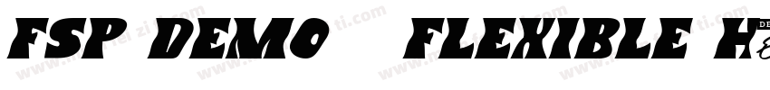 FSP DEMO   Flexible H300 W200 Regul字体转换